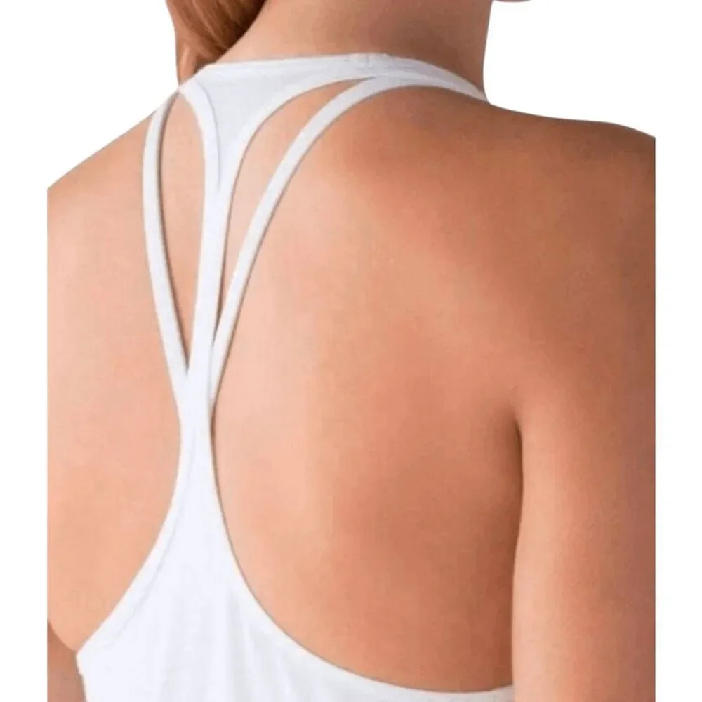 LULULEMON ATHLETICA Trapeze Racerback Tank Size 4